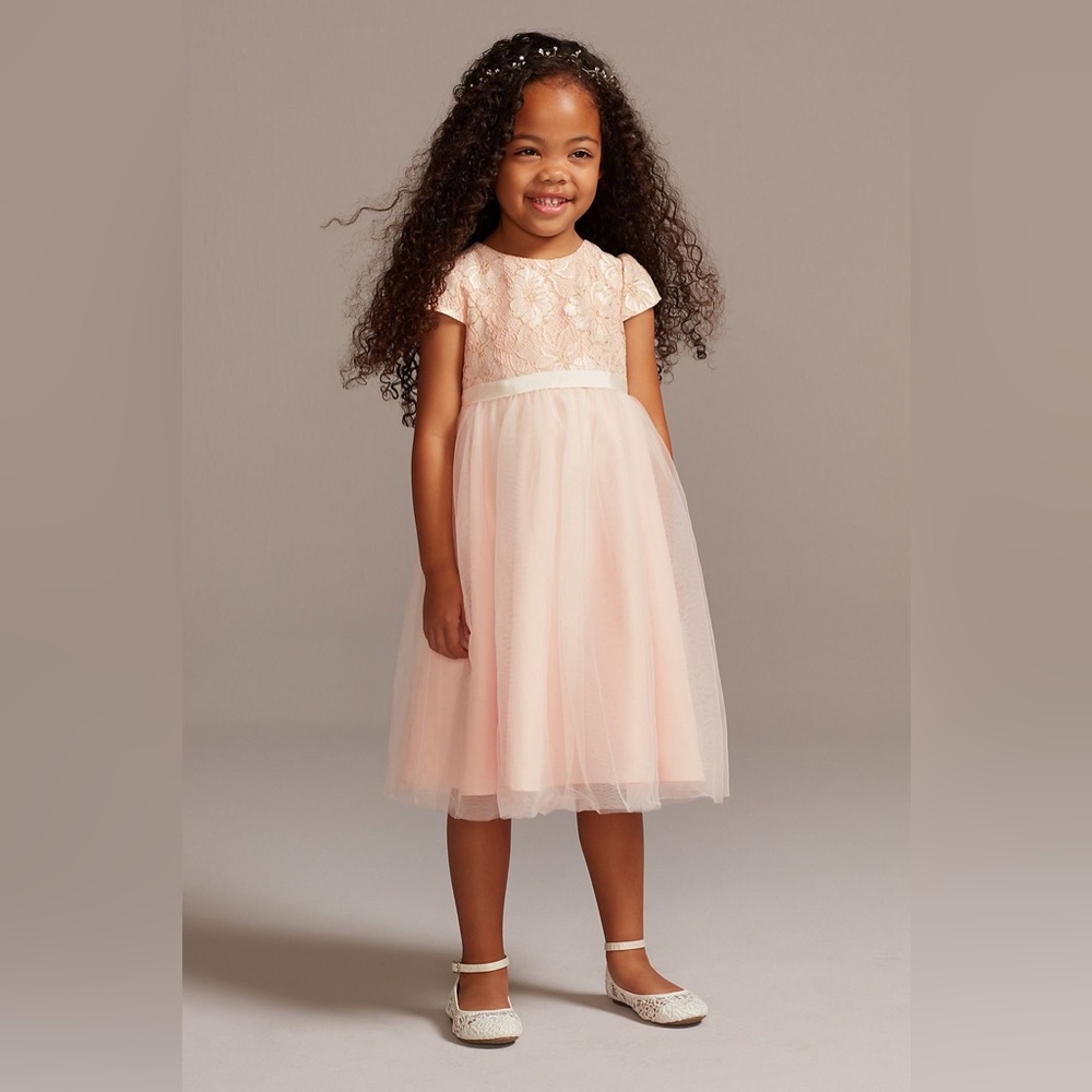 David’s Bridal Flower Girl Dress